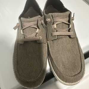 Skechers Men's Tan Slip-On Loafers